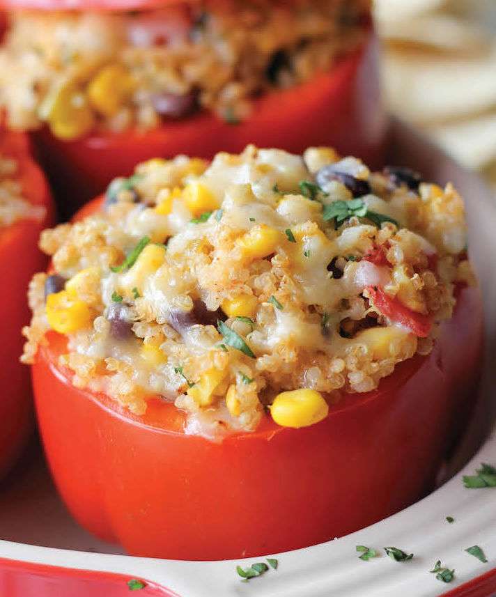 Quinoa Stuffed Bell Peppers