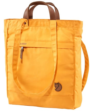 Fjallraven Totepack No.1 Water Resistant Tote in Dandelion, $110