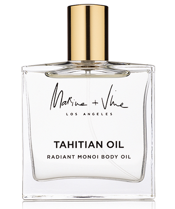 Marine + Vine Tahitian Oil Radiant Monoi Body Oil, $62