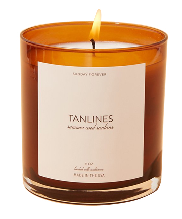 Sunday Forever Tanlines (Summer and Suntans) Candle, $46