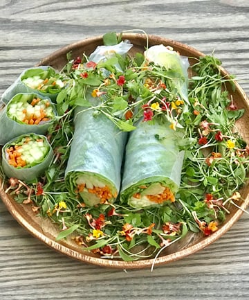 Veggies Rainbow Spring Rolls