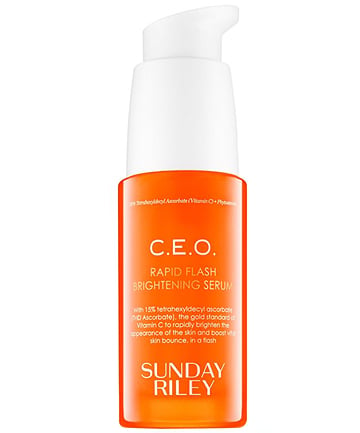 Sunday Riley C.E.O. Rapid Flash Brightening Serum, $85