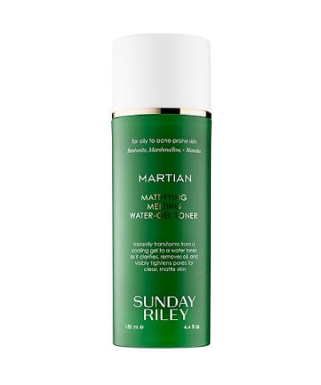 Sunday Riley Martian Mattifying Melting Water-Gel Toner, $55