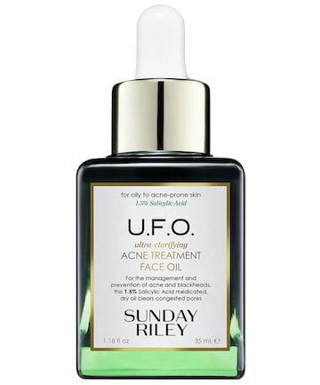 Sunday Riley U.F.O. Ultra-Clarifying Acne Treatment Face Oil, $80