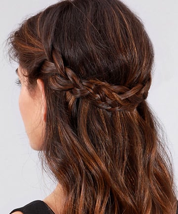 The Surprise Crown Braid