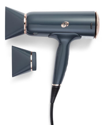 T3 Grey & Rose Gold Cura Hair Dryer, $134