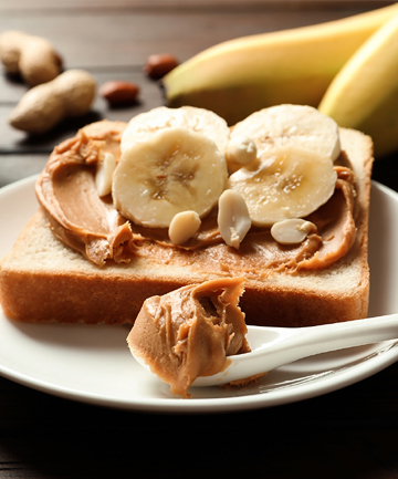 Pair Bananas With Peanut Butter