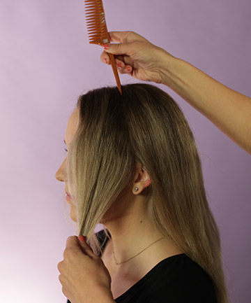 Chignon How-To: Step 1