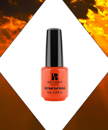 Best Summer Nail Colors: Fiery Orange
