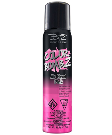 Beyond the Zone Color Bombz Air Head Pink Temporary Hair Color Spray, $6.96