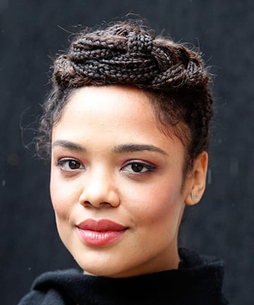 Braid Crown and Glossy Lips