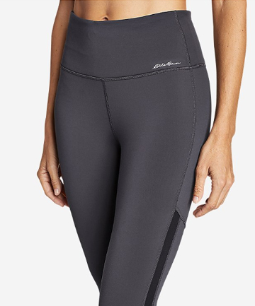 Eddie Bauer Women's Crossover Fleece High Rise Leggings, $90 