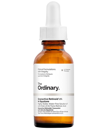 The Ordinary Granactive Retinoid 2% in Squalane, $9.60