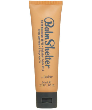 Best Tinted Moisturizer No. 1: The Balm BalmShelter Tinted Moisturizer SPF 18, $25