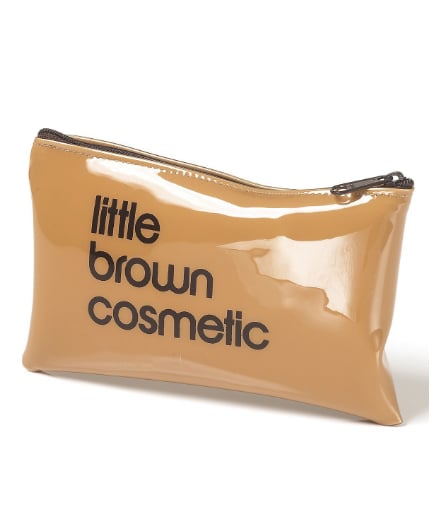 Bloomingdale's Little Brown Cosmetics Case, $13