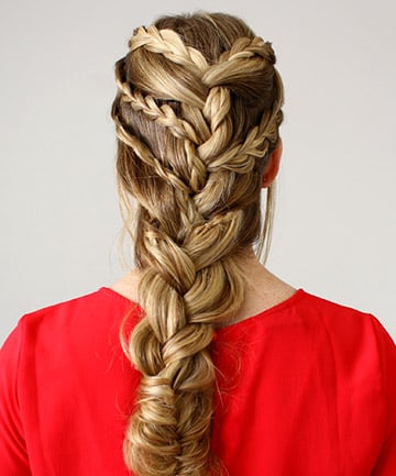 Triple Braided French Braid 