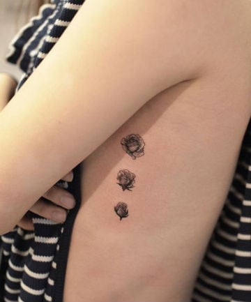 Triple Rose Tattoo