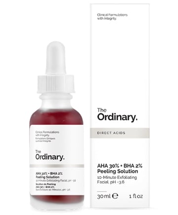 The Ordinary AHA 30% + BHA 2% Peeling Solution, $7.20