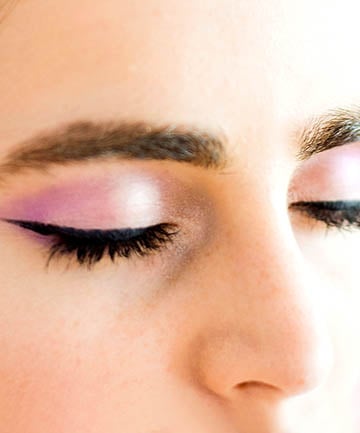 Peach and Lavender Eye Shadow