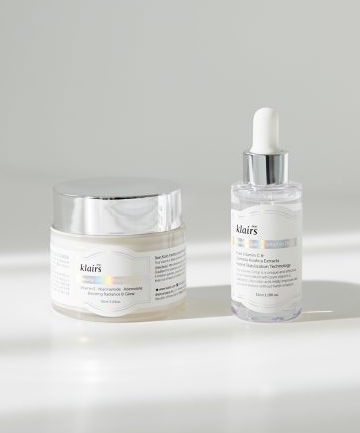 Klairs Freshly Juiced Vitamin Drop, $23, and Freshly Juiced Vitamin E Mask, $27 