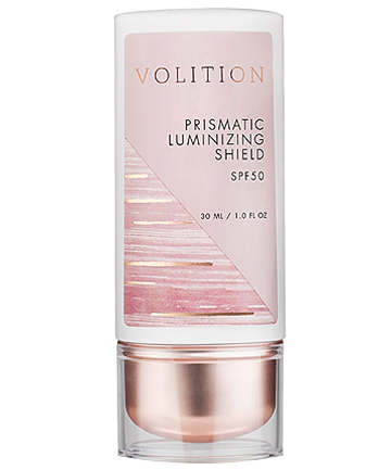 Volition Beauty Prismatic Luminizing Shield SPF 50, $35