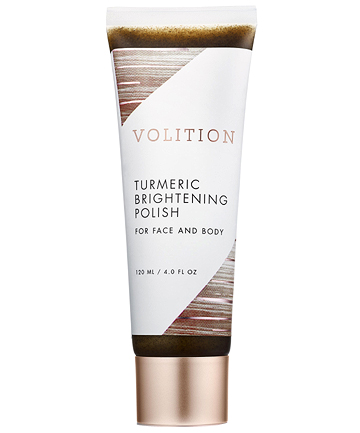 Volition Turmeric Brightening Polish, $38