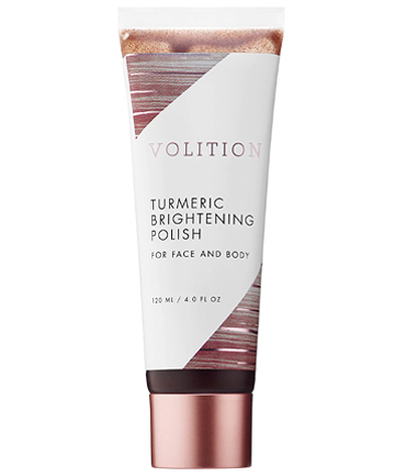 Volition Turmeric Brightening Polish, $38