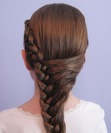 Wedding-Friendly French Braid Style 