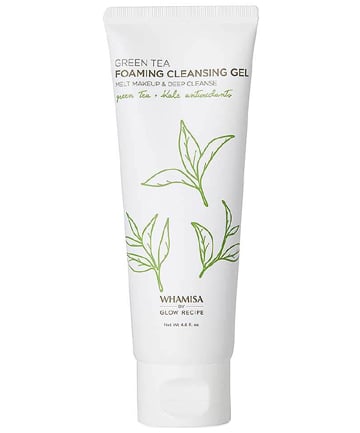 Whamisa by Glow Recipe Green Tea Foaming Cleansing Gel, $20