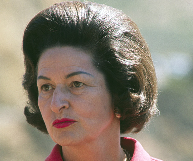 Former First Lady, Lady Bird Johnson