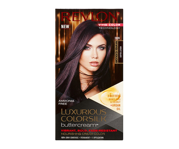 Revlon Luxurious Colorsilk Buttercream Haircolor Vivid Colors Collection in Violet Black